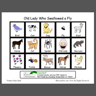 Old Lady Who Swallowed a Fly