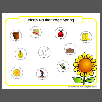 Bingo Dauber Page Spring