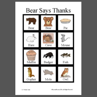 Bear Says Thanks