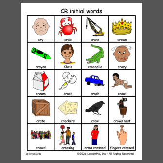 /kr/ initial words