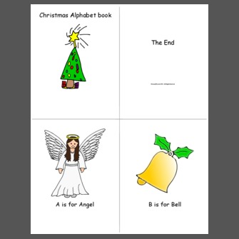 Christmas Alphabet book