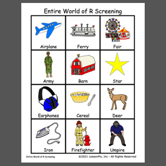 Entire World of R Screening