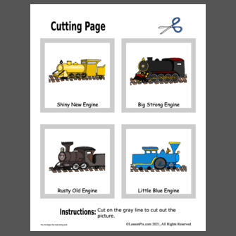 The Little Engine That Could Family Book Sheet - Child & Family Development