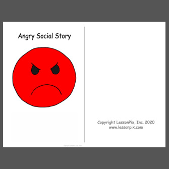 Angry Social Story