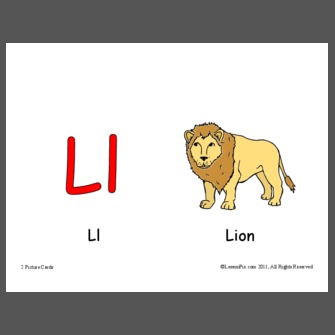 L for Lion