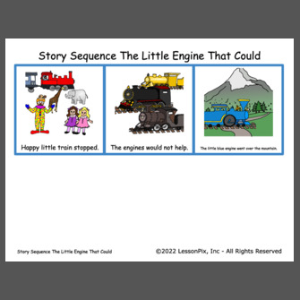 The Little Engine That Could Family Book Sheet - Child & Family Development