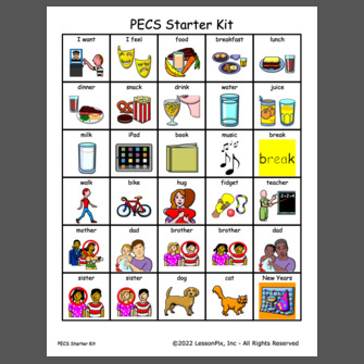 PECS® Starter Kit- Picture Exchange Communication System®
