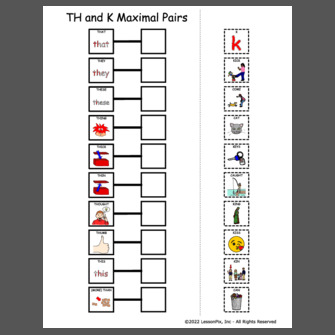 TH and K Maximal Pairs