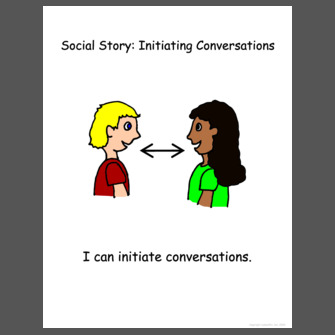 Social Story: Initiating Conversations