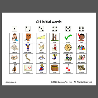 CH initial words