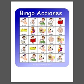 Acciones de bingo en español