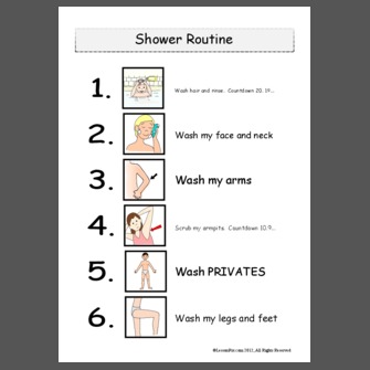 Shower Routine