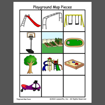 Playground Map Pieces