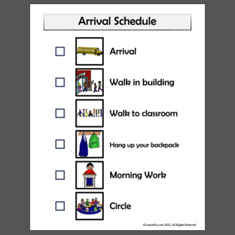 Arrival Schedule
