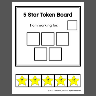 5 Star Token Board