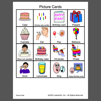 Picture Cards