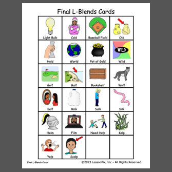 Final L-Blends Cards