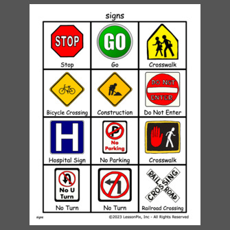 hospital signs and symbols