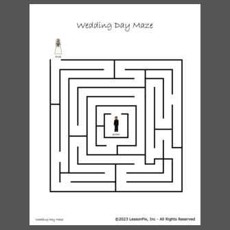 Wedding Day Maze