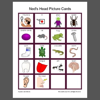 Ned's Head Picture Cards