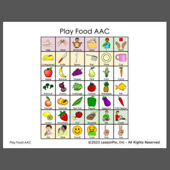 Play Food AAC