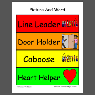 line leader preschool