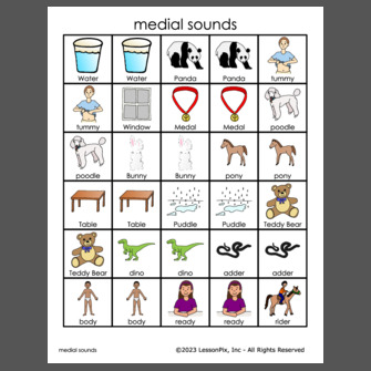 medial sounds