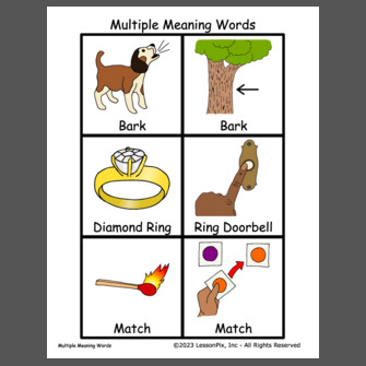 Multiple Meaning Words – Central do Inglês