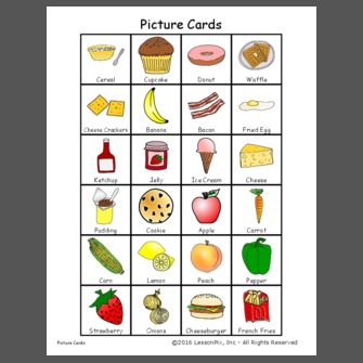 Food - Picture Cards