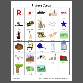 Picture Cards Ar Picture Cards Ar