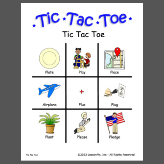 Google Slides TIC-TAC-TOE