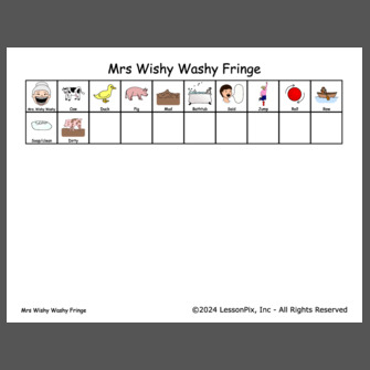 Mrs Wishy Washy Fringe