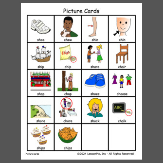 SH - CH Minimal Pairs
