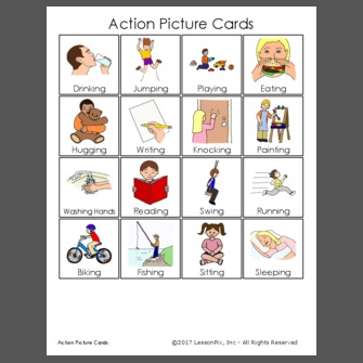 Action Picture Cards