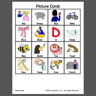 Final Consonant Deletion Minimal Pairs