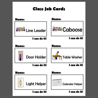 Class Job Cards