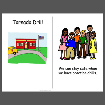 Tornado Drill - Social Story