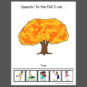 Speech/ In the Fall I can ...