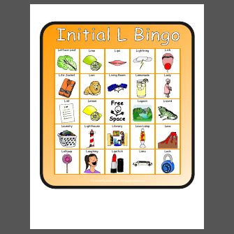 Initial L Bingo