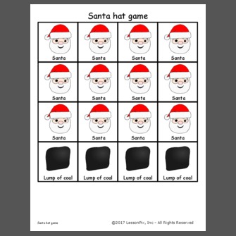 Santa hat game