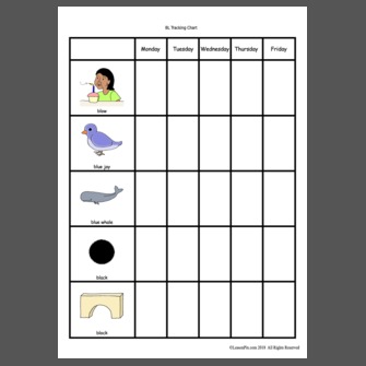 BL Tracking Chart