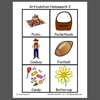 Articulation Homework 2