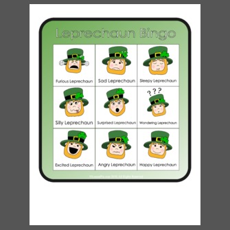 Leprechaun Bingo