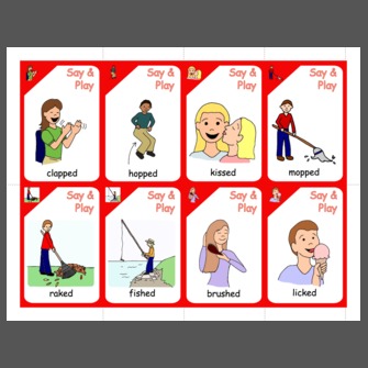 simple past tense playing cards  Simple past tense, Past tense, Verbs  activities