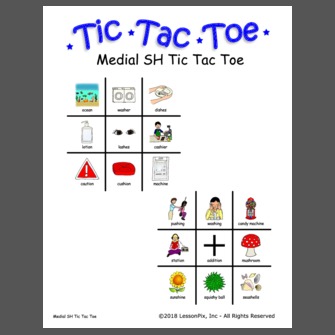 Medial SH Tic Tac Toe
