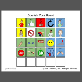 Spanish Core Board