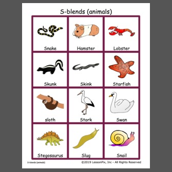 S-blends (animals)