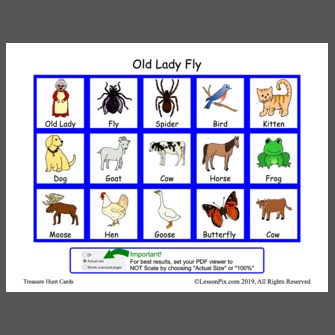 Old Lady Who Swallowed a Fly- Cariboo
