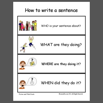 write a sentence using the word build