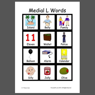 Medial L Words